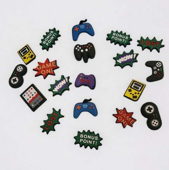Gaming Croc Charms - Picture 1 of 2